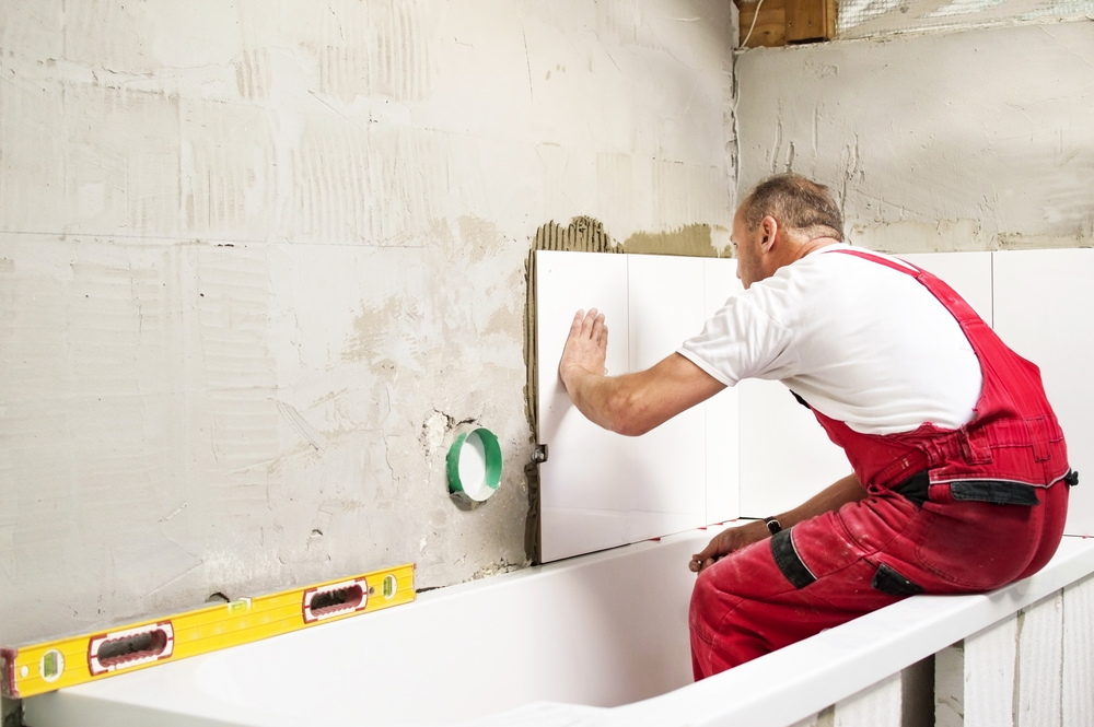 bathroon renovation project